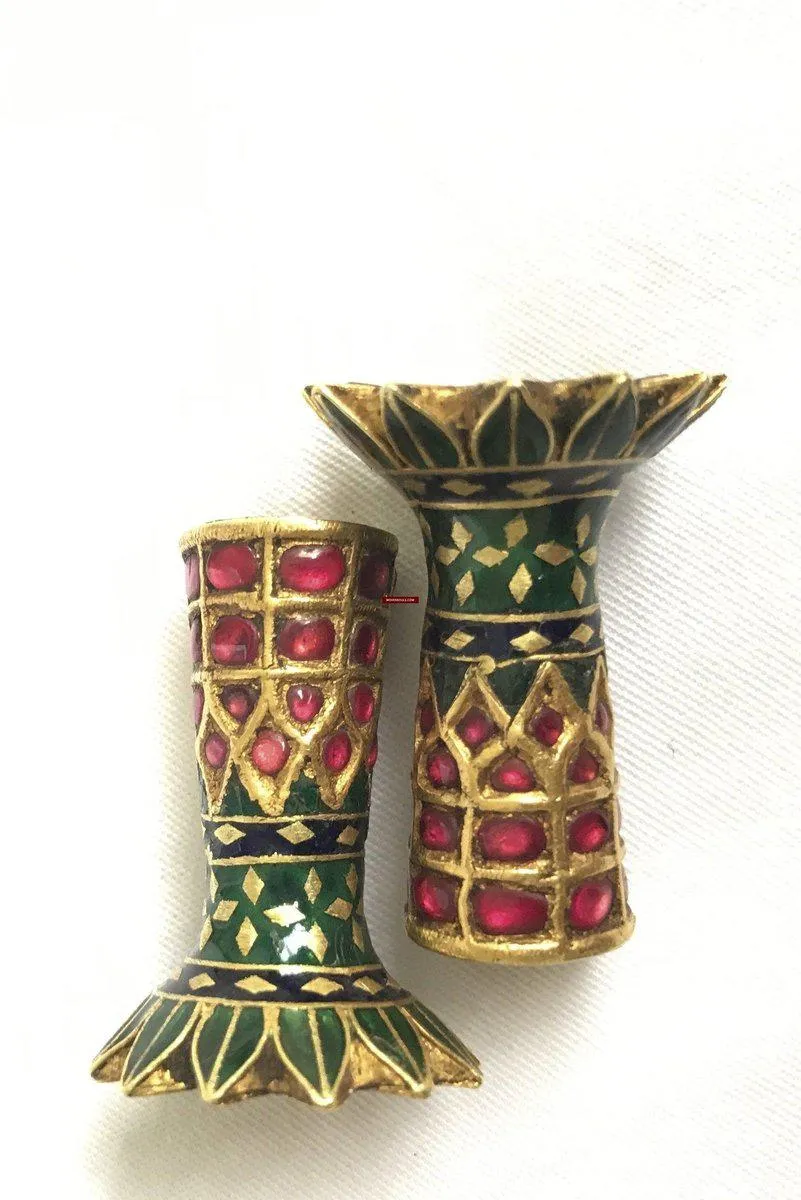 1274 Old Assam Thuriya Earrings