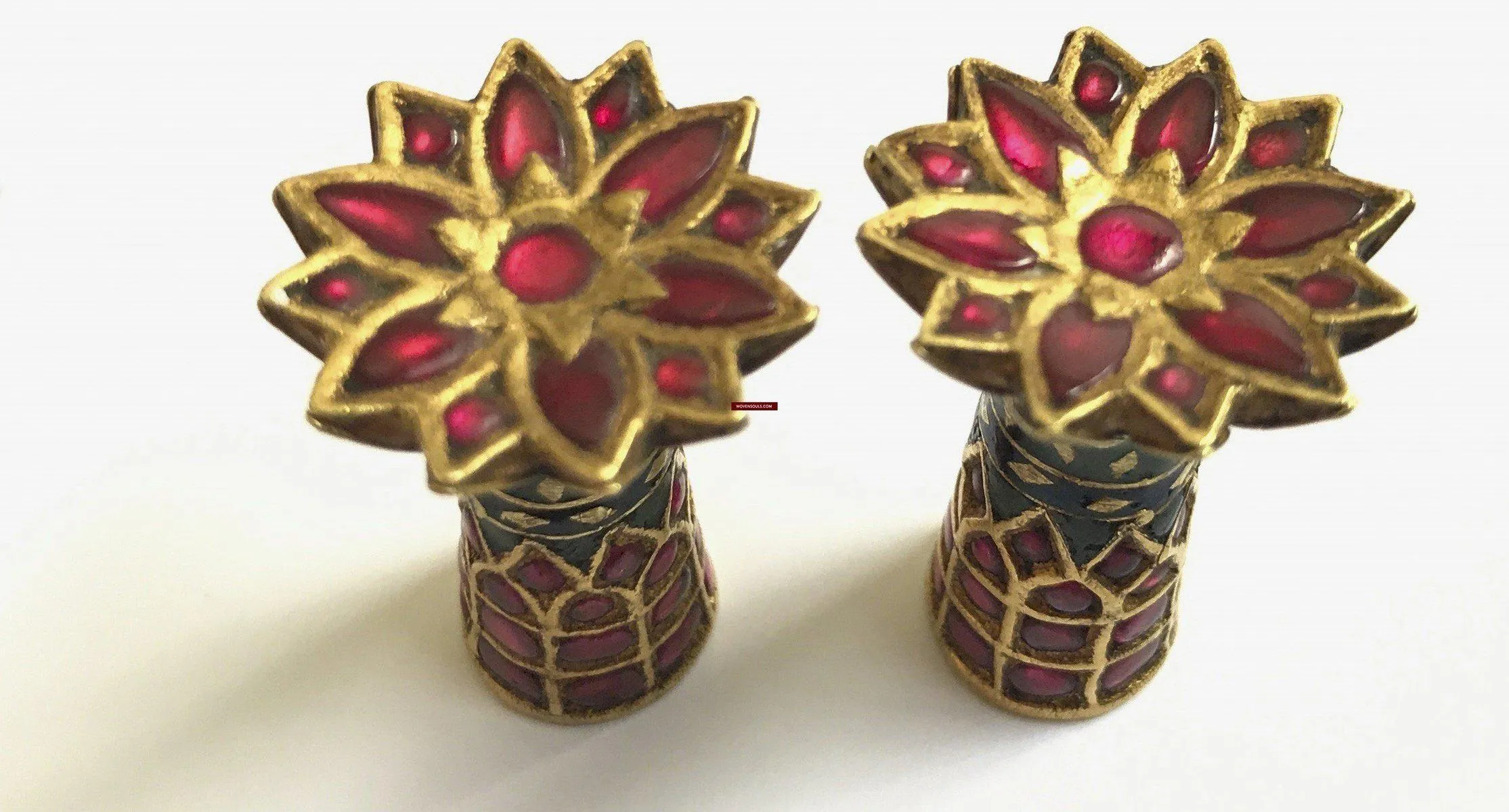 1274 Old Assam Thuriya Earrings