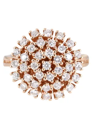 14K Ladies Diamond Cocktail Ring | 1.10 Carats | 7.99 Grams