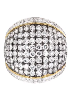 14K Ladies Diamond Cocktail Ring | 4.99 Carats | 13.23 Grams