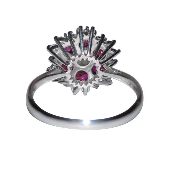 18ct Ruby & Diamond Ring