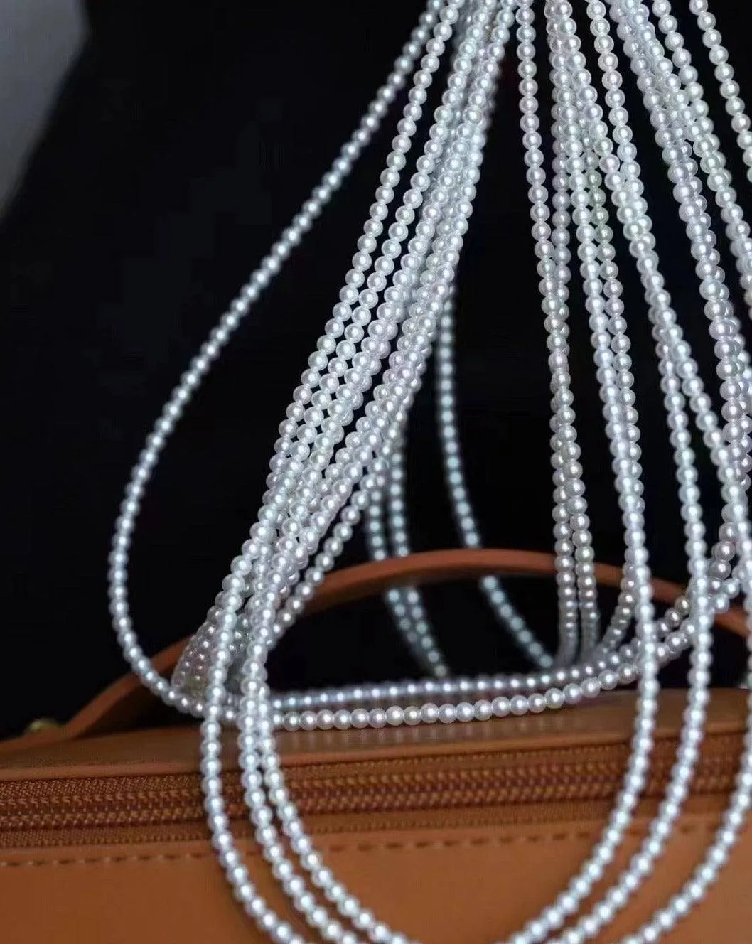 3-4mm Elegant Baby Pearl Necklace