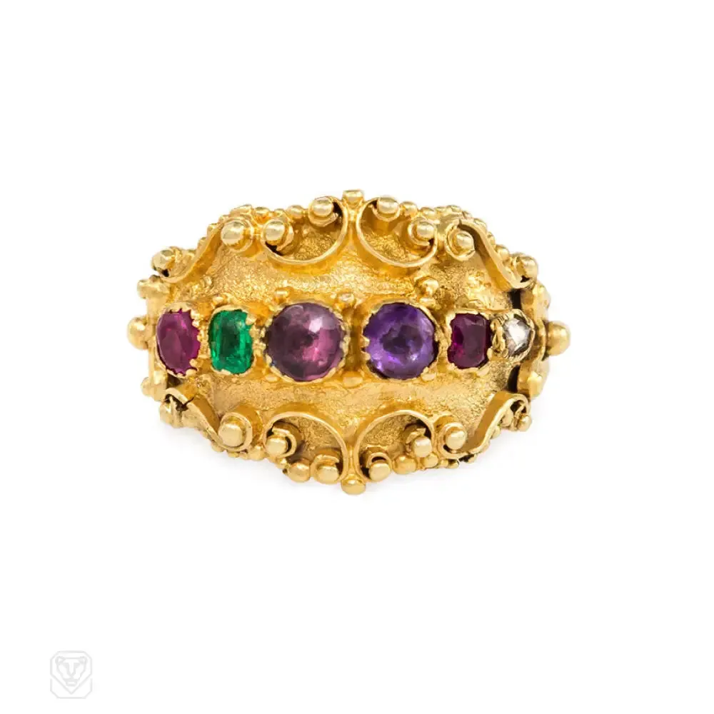 Antique REGARD ring