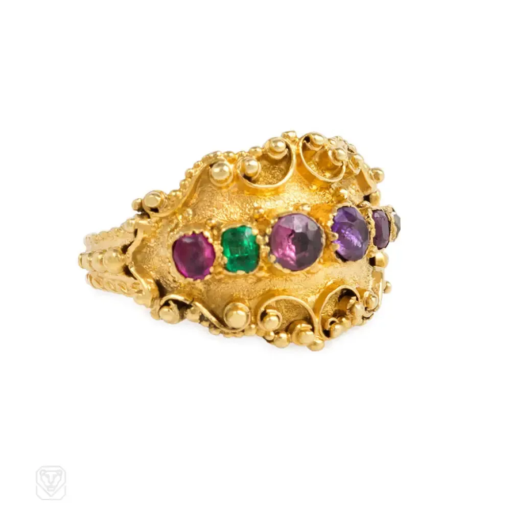 Antique REGARD ring