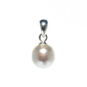 Australian South Sea Pearl Pendant Sterling Silver