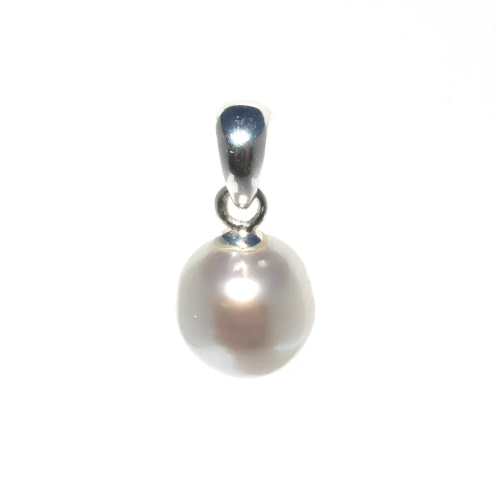 Australian South Sea Pearl Pendant Sterling Silver