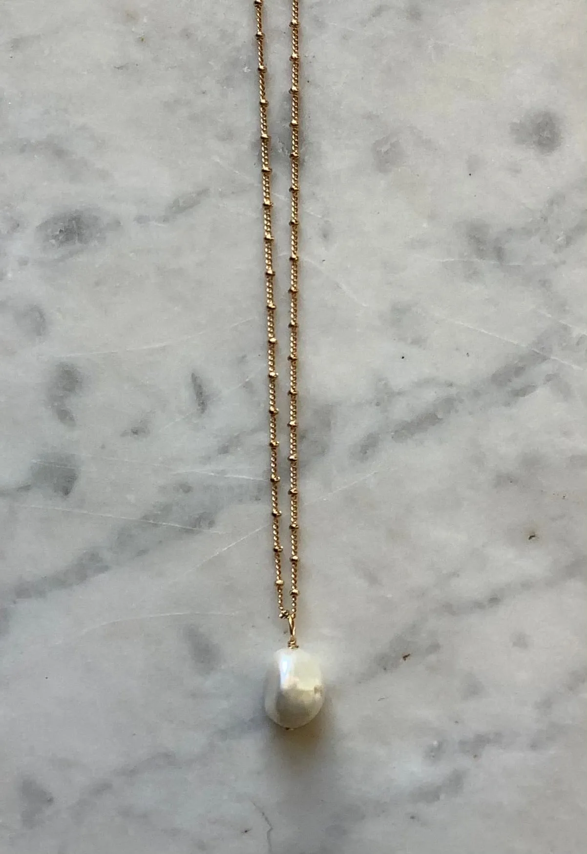 Baroque Pearl Necklace