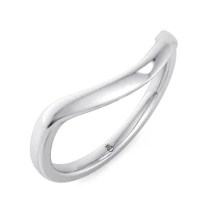 Baytown - 3mm Plain Wedding Band with Curve