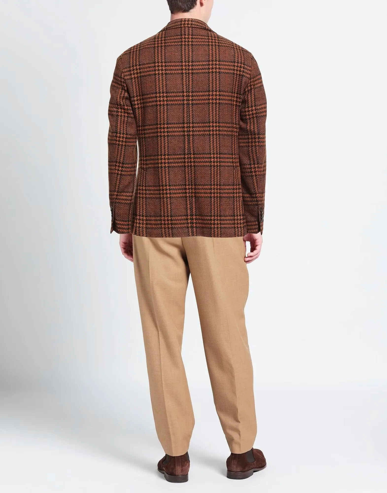 Blazer L. 1911 Tweed Glen Plaid, brown