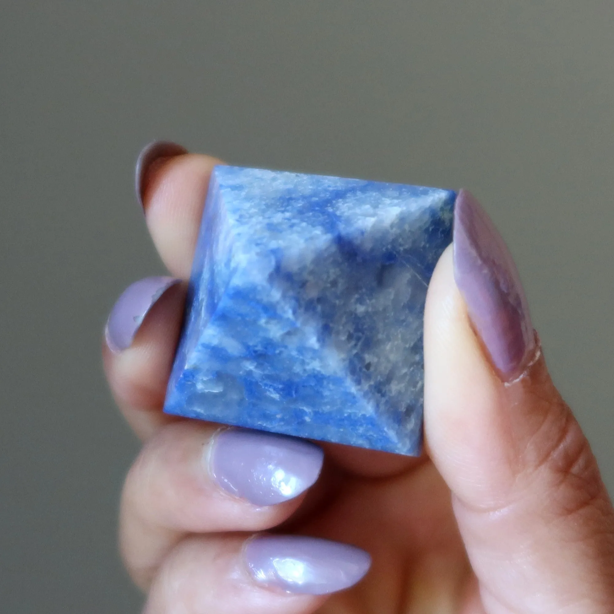 Blue Quartz Pyramid Element Energy