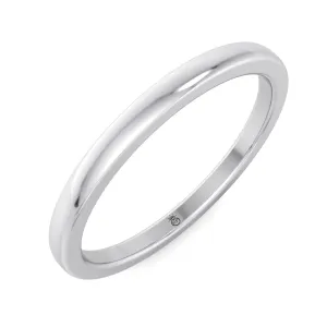 Bonaire - 3mm Plain Wedding Band