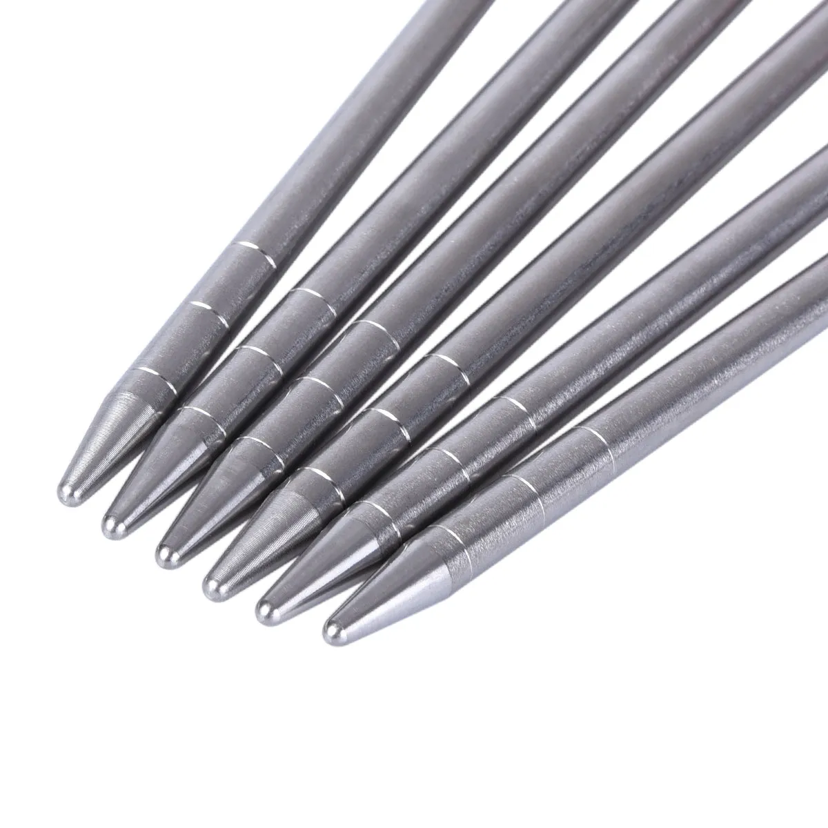 Boundless Voyage  Titanium alloy Tent Stake for Outdoor Camping 35CM Tent Pegs Lightweight 6PCS