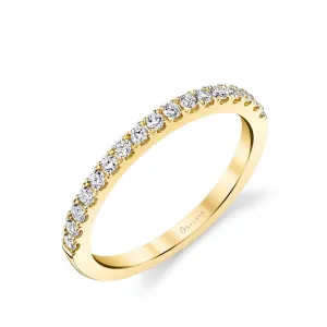 Classic Diamond Wedding Band - Chantelle 18k Gold Yellow