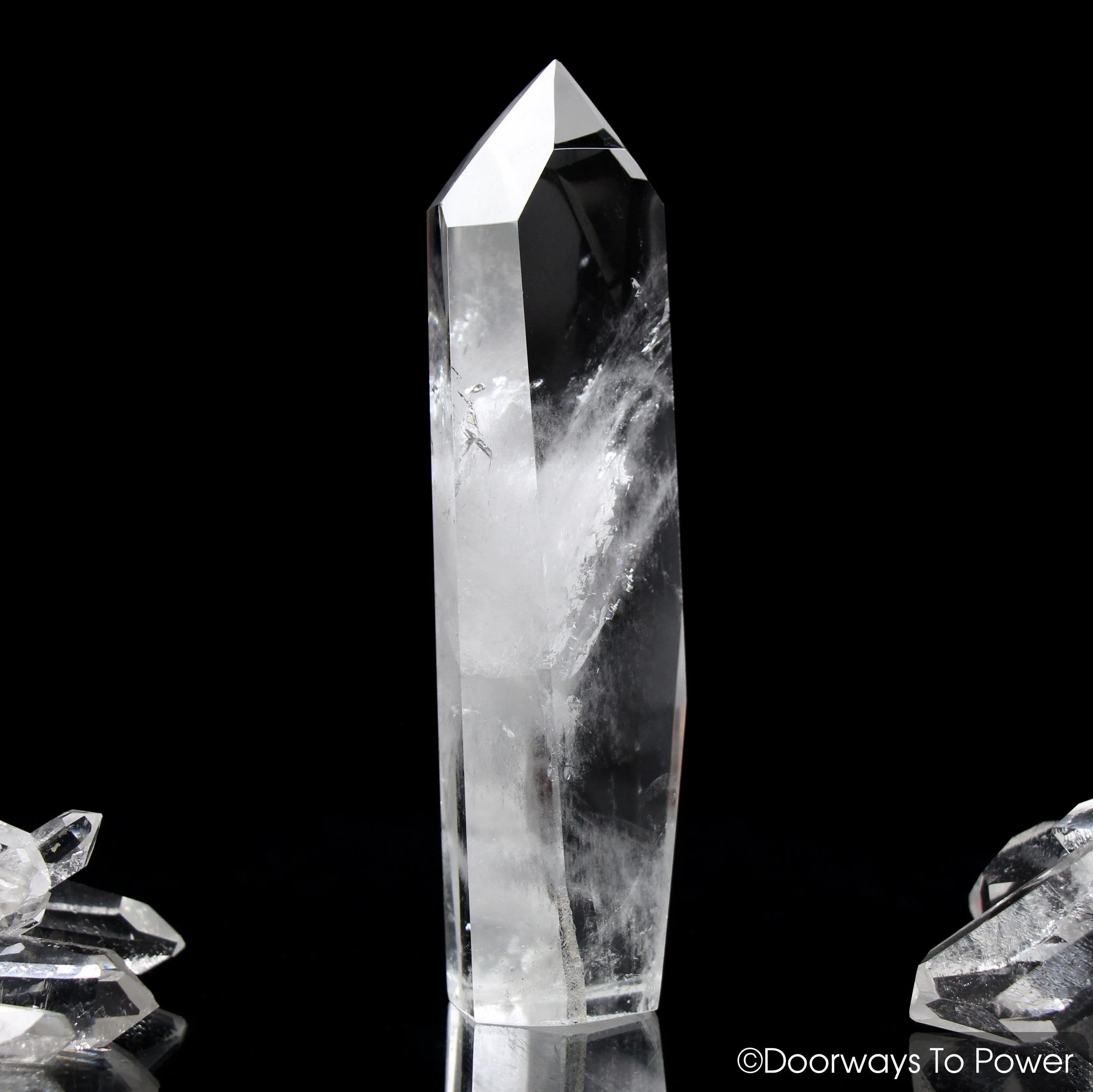 Clear Quartz Manifest Spirit Isis Crystal Point