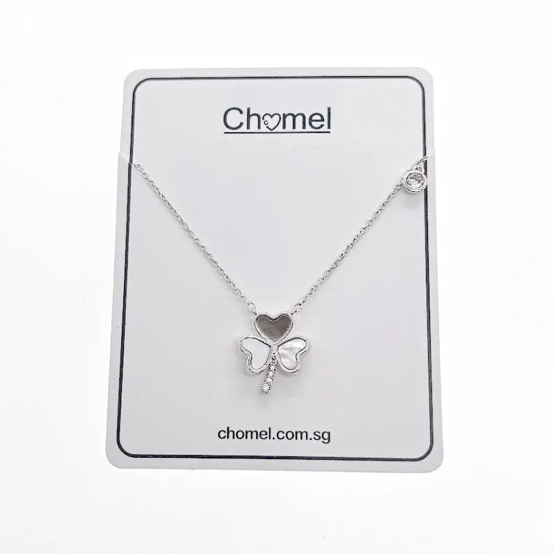 Clover Leaf Mother of Pearl Necklace