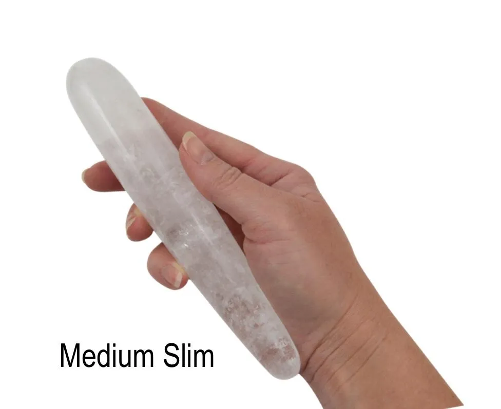 Crystal Quartz Yoni Wand - Amplify Pleasure and Balance Your Energy