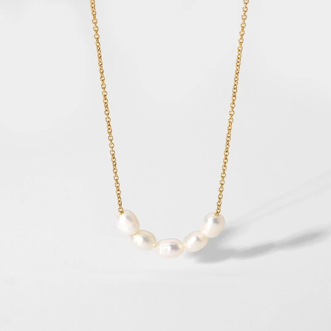 Dainty Freshwater Pearl Necklace