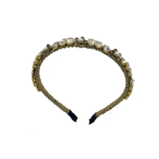 Elegant Women Pearls Headband