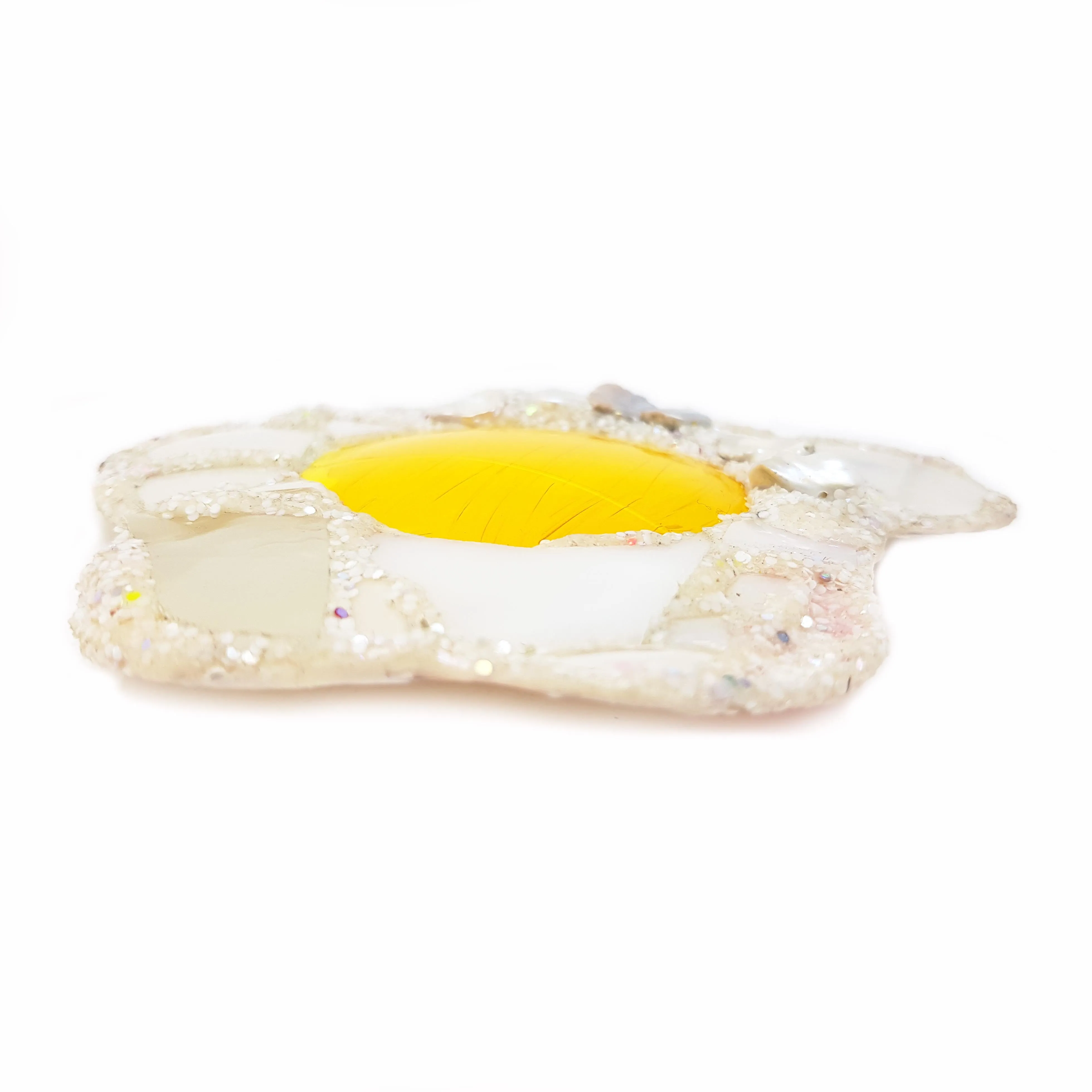 FRIED EGG BROOCH