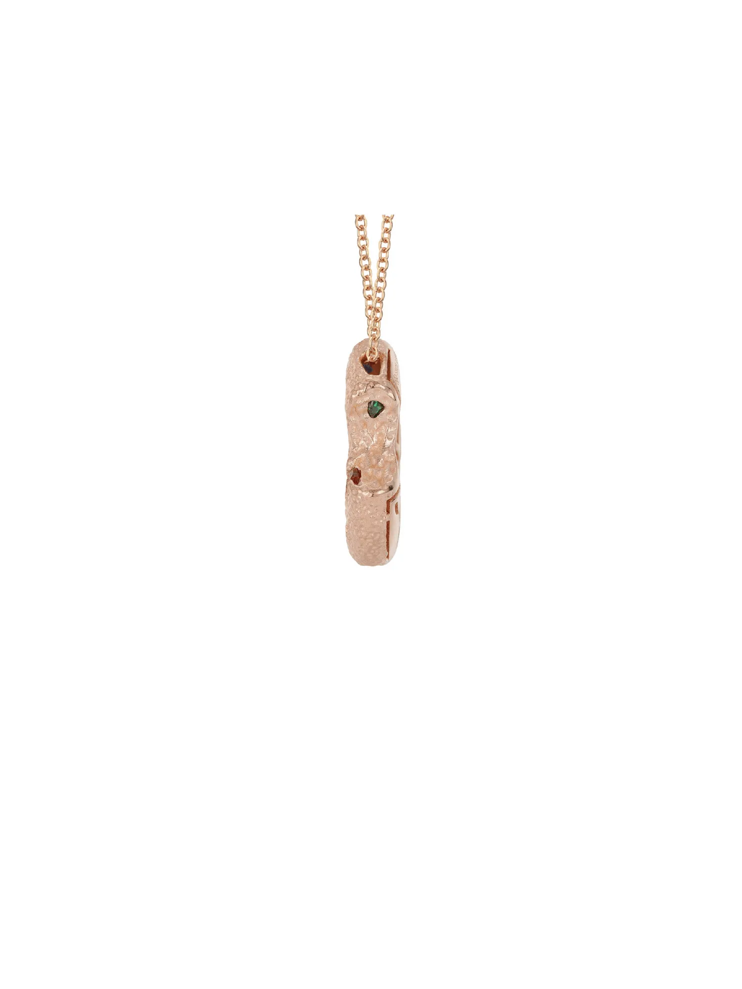 Halo Piece Multiple Style Pendant - Small (Rose Gold)