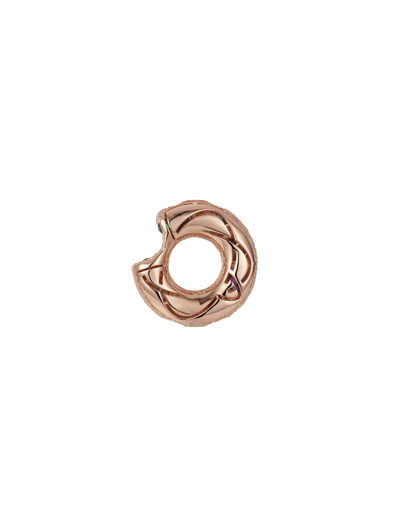 Halo Piece Multiple Style Pendant - Small (Rose Gold)