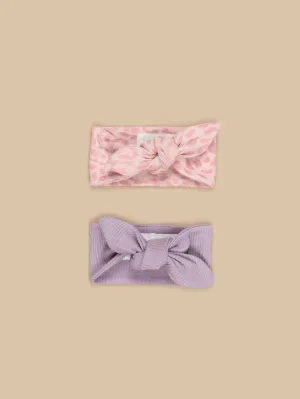 HUXBABY - HEADBAND - ROSE or LILAC