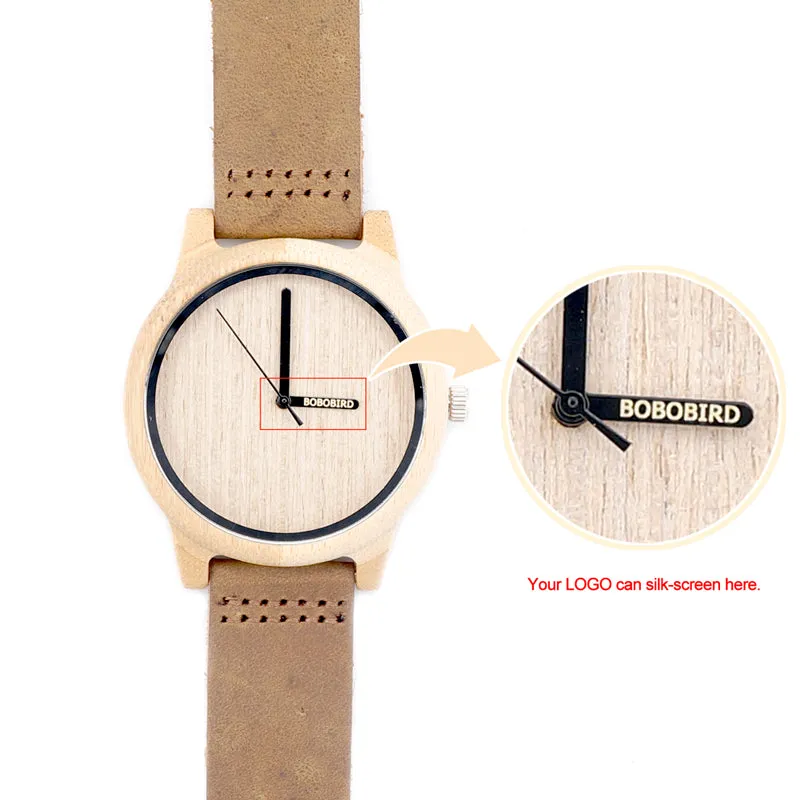 Japanese Movement Wooden Watch