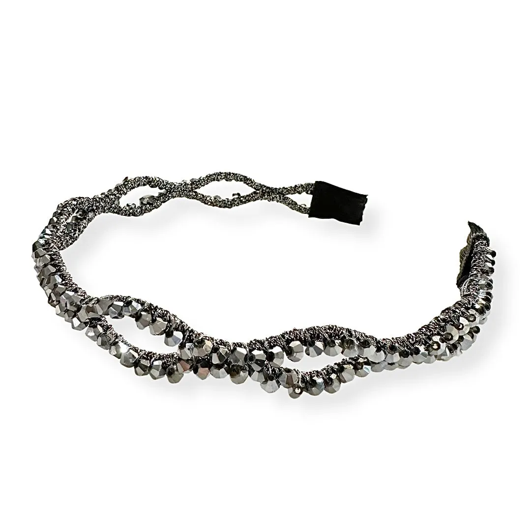 Krista Wave Crystal Headband