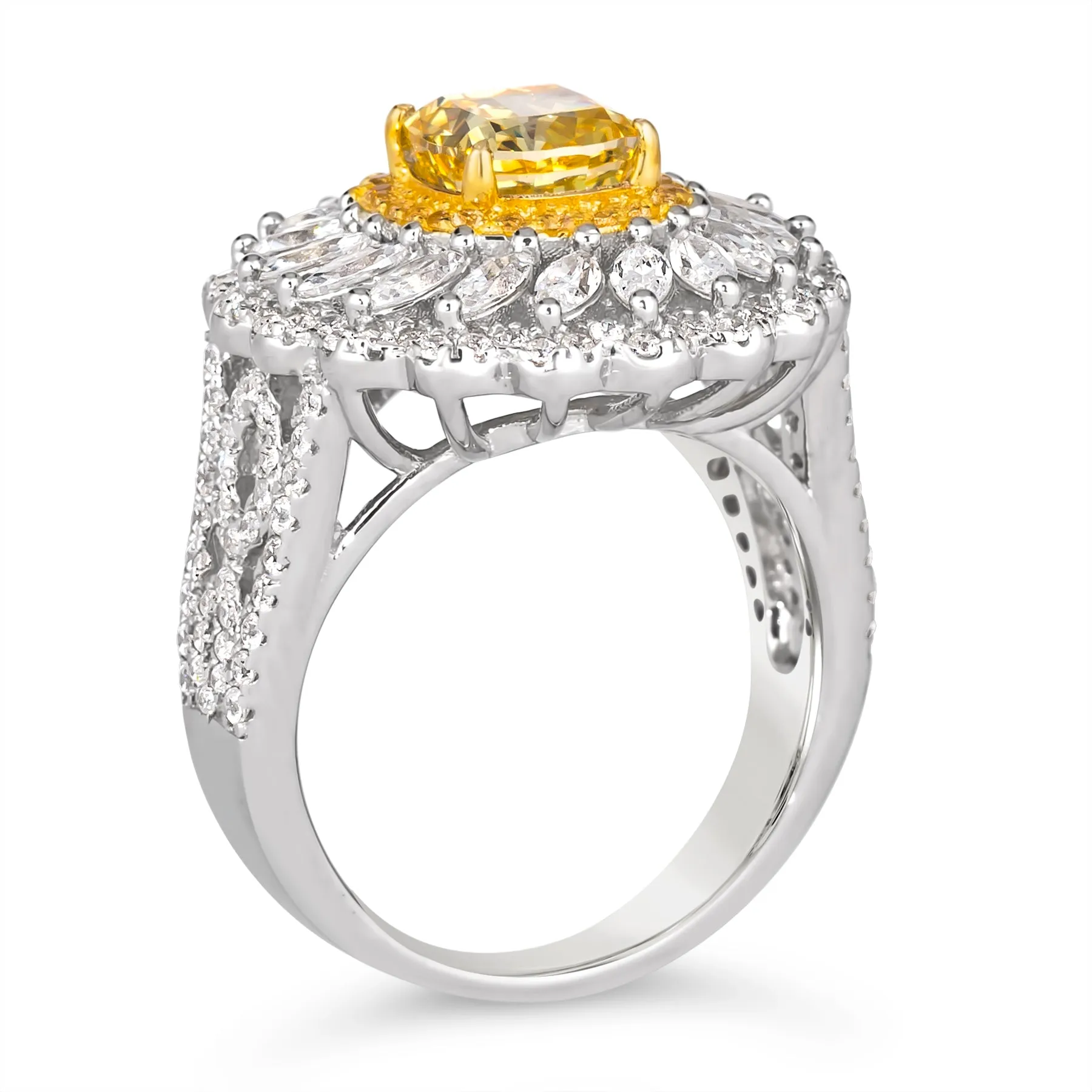 La Maya Diamond Crystalline Ring