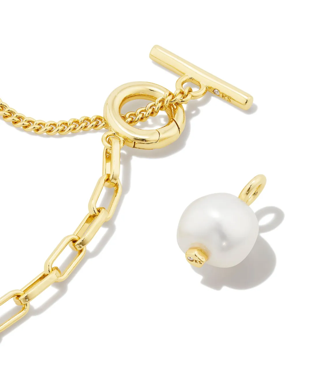 Leighton Pearl Chain Necklace