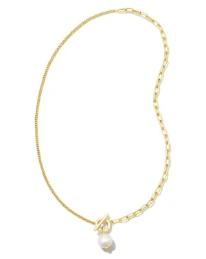 Leighton Pearl Chain Necklace