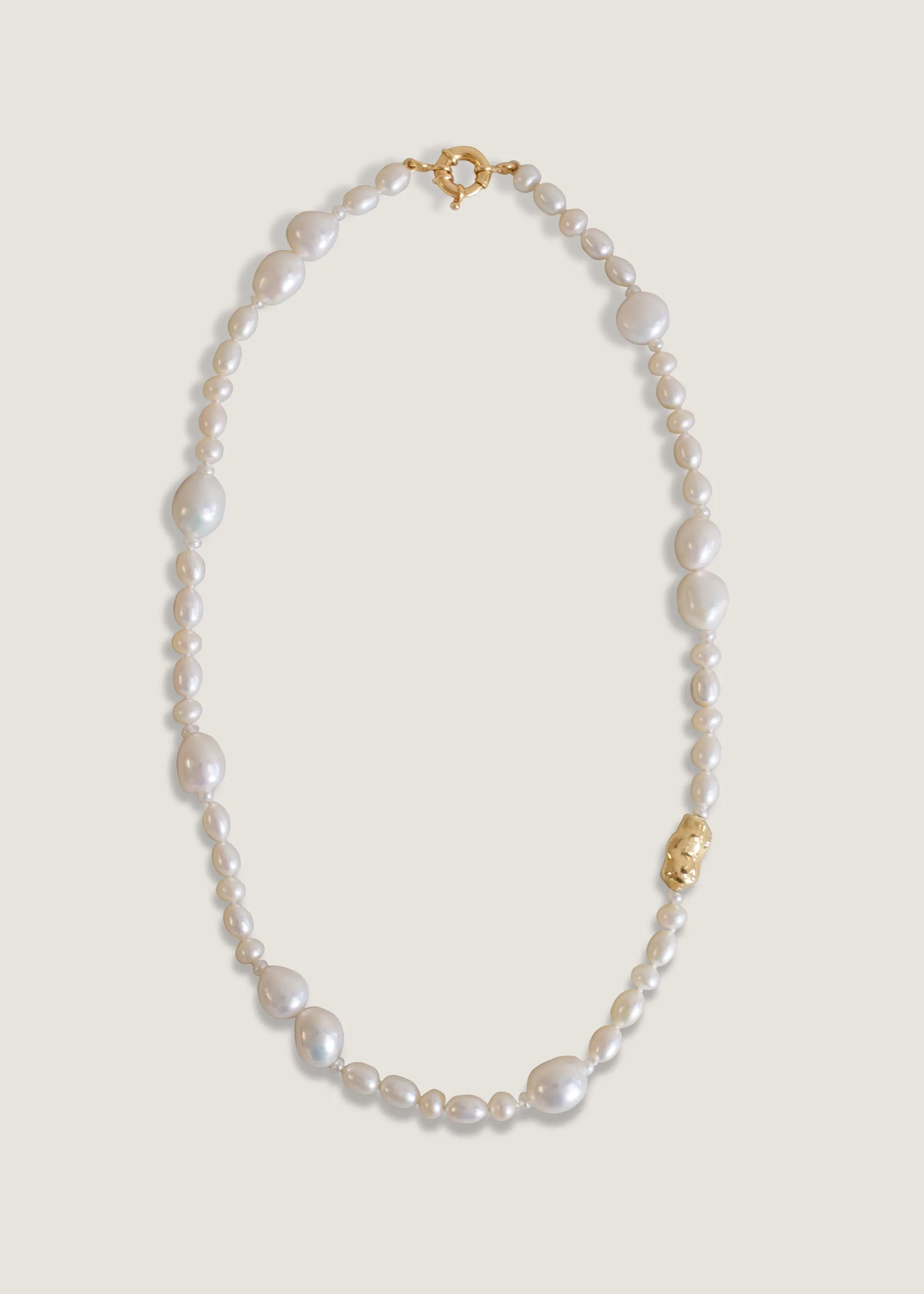 Lucy Baroque Pearl Necklace