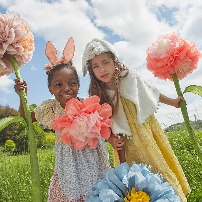 Meri Meri Embellished Gingham Bunny Headband