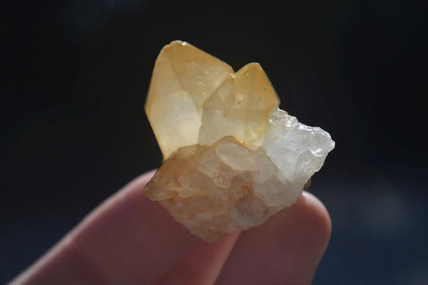 Natural Mini Limonite Quartz Specimens x 61 From Solwezi, Zambia