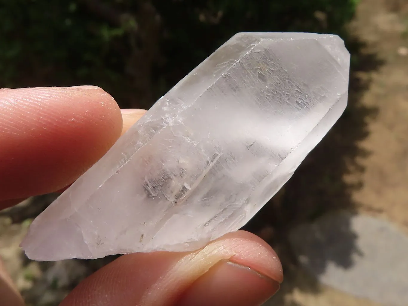 Natural Single Quartz Crystals x 24 From Madagascar