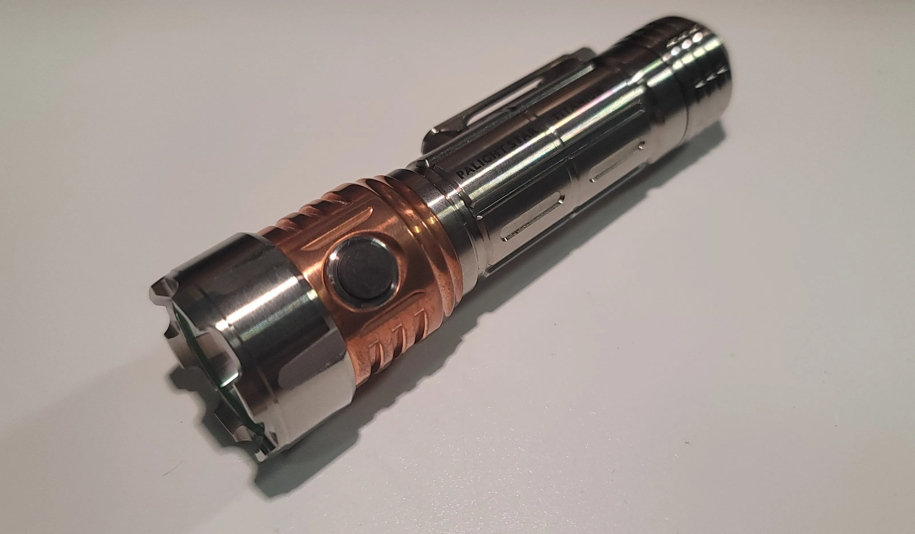 PALight Star Titanium   Copper LED Flashlight