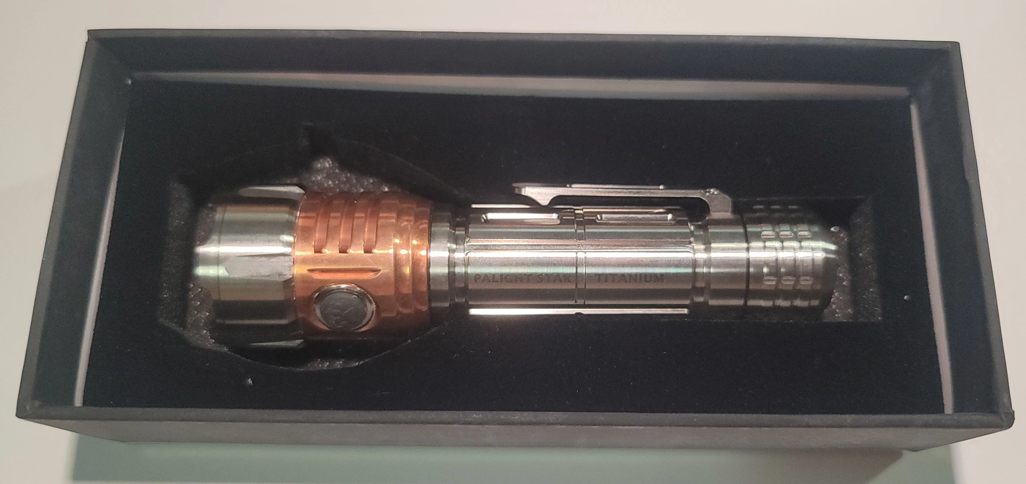 PALight Star Titanium   Copper LED Flashlight