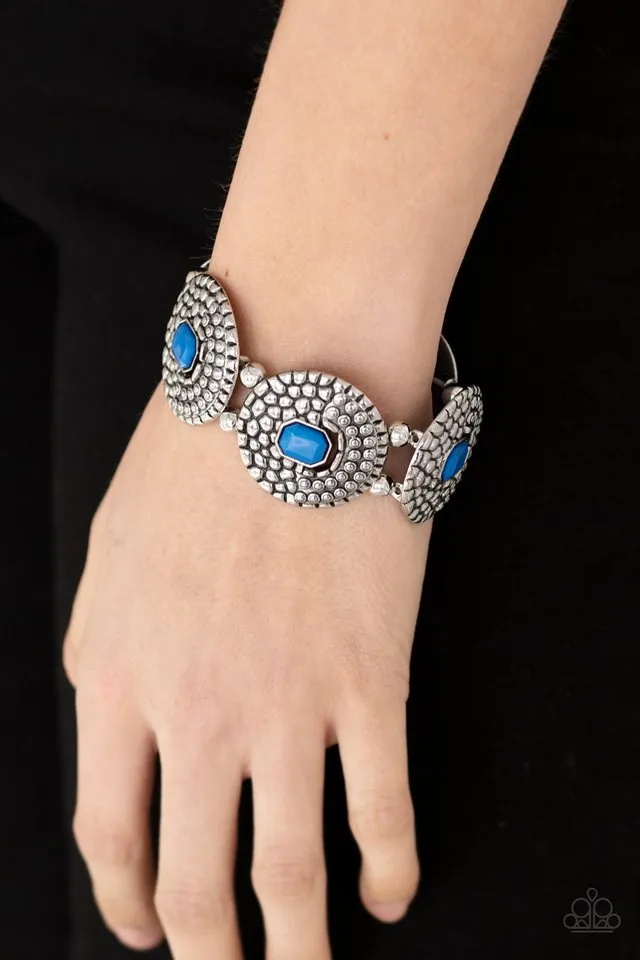 Paparazzi Bracelet ~ Prismatic Prowl - Blue