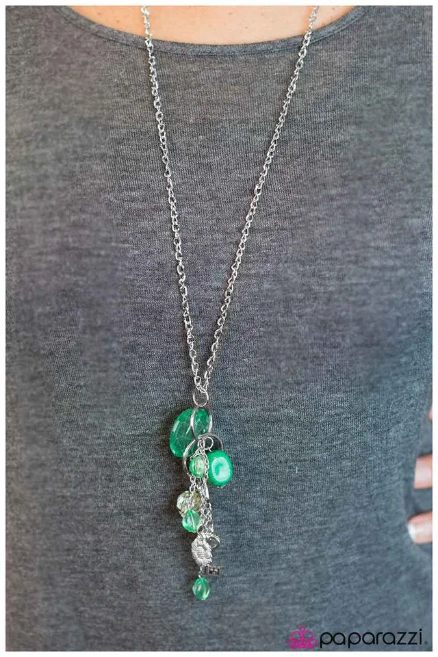 Paparazzi Necklace ~ The Emerald City - Green