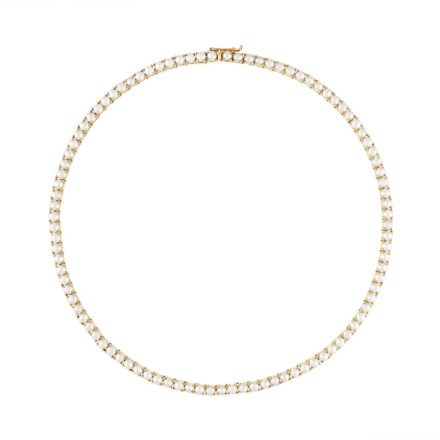 Pearl Tennis Necklace