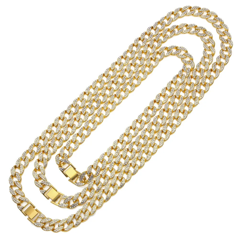 Personalized Men's Diamond Jackson Wang Same Style Cuban Link Chain