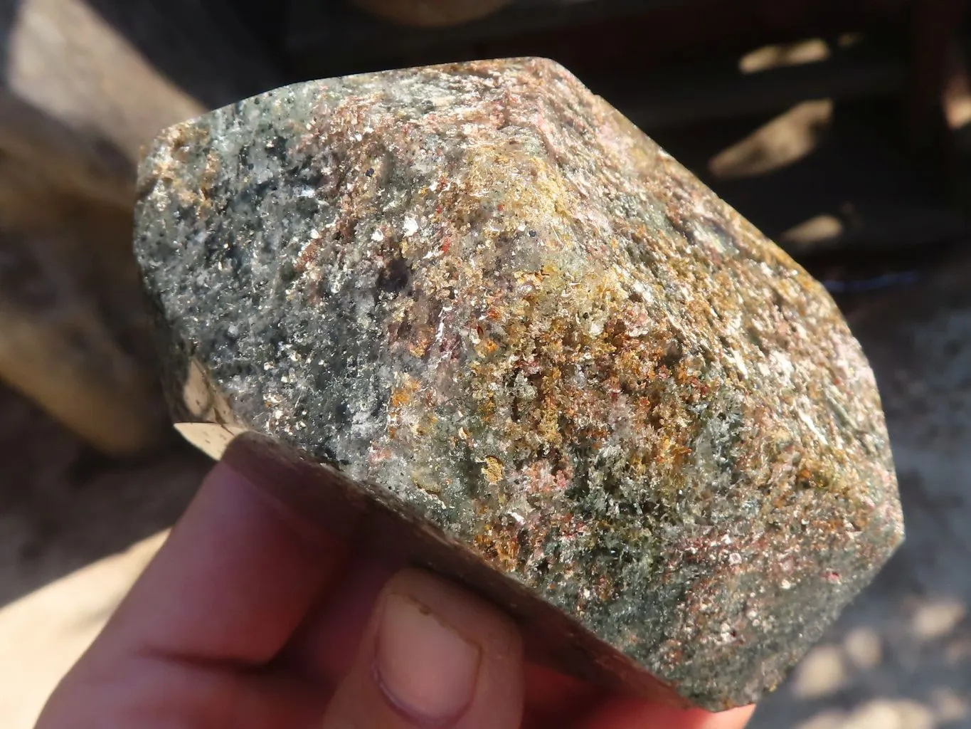 Polished Trio Of Mixed Quartz Points x 3 From Madagascar