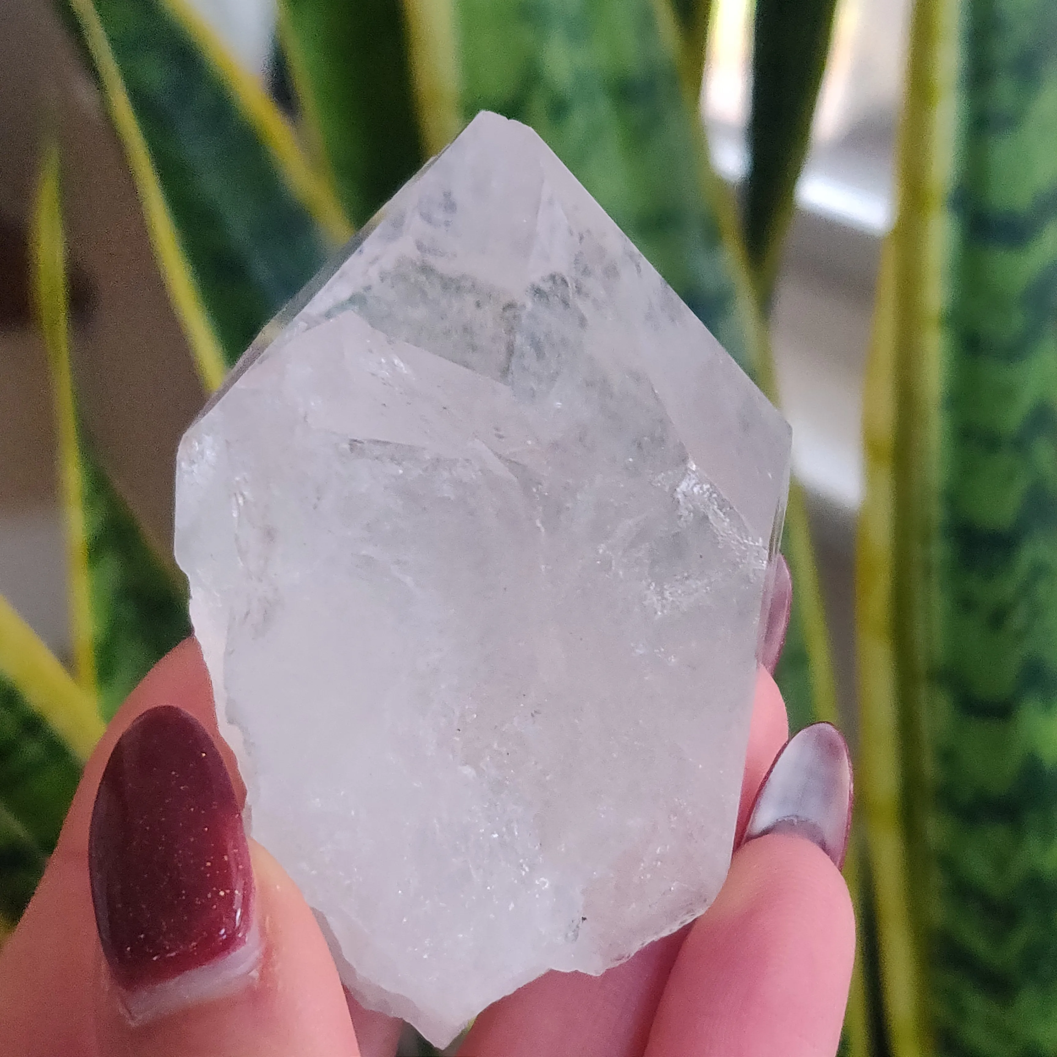 Raw Clear Quartz Point  (#A6)