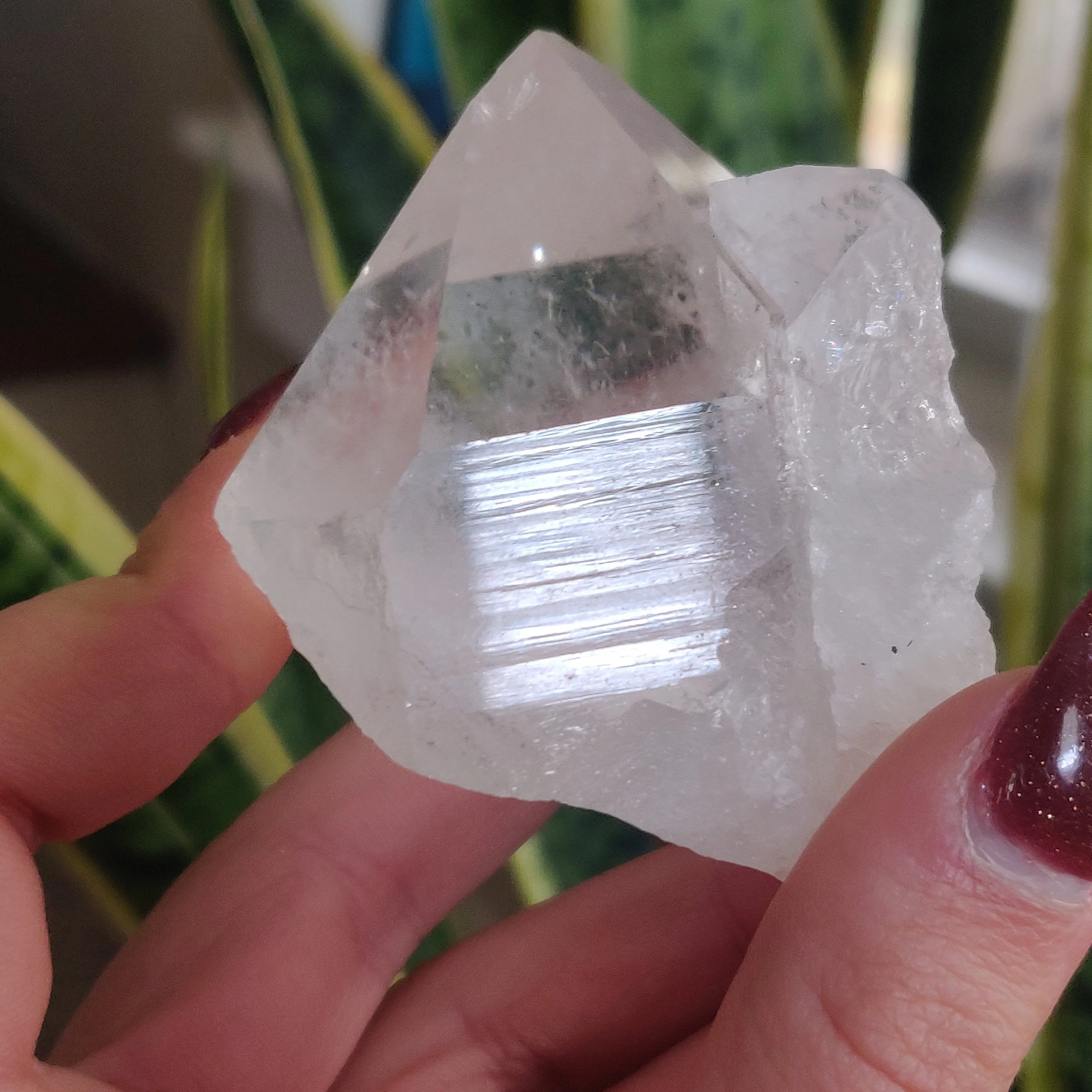 Raw Clear Quartz Point  (#A6)