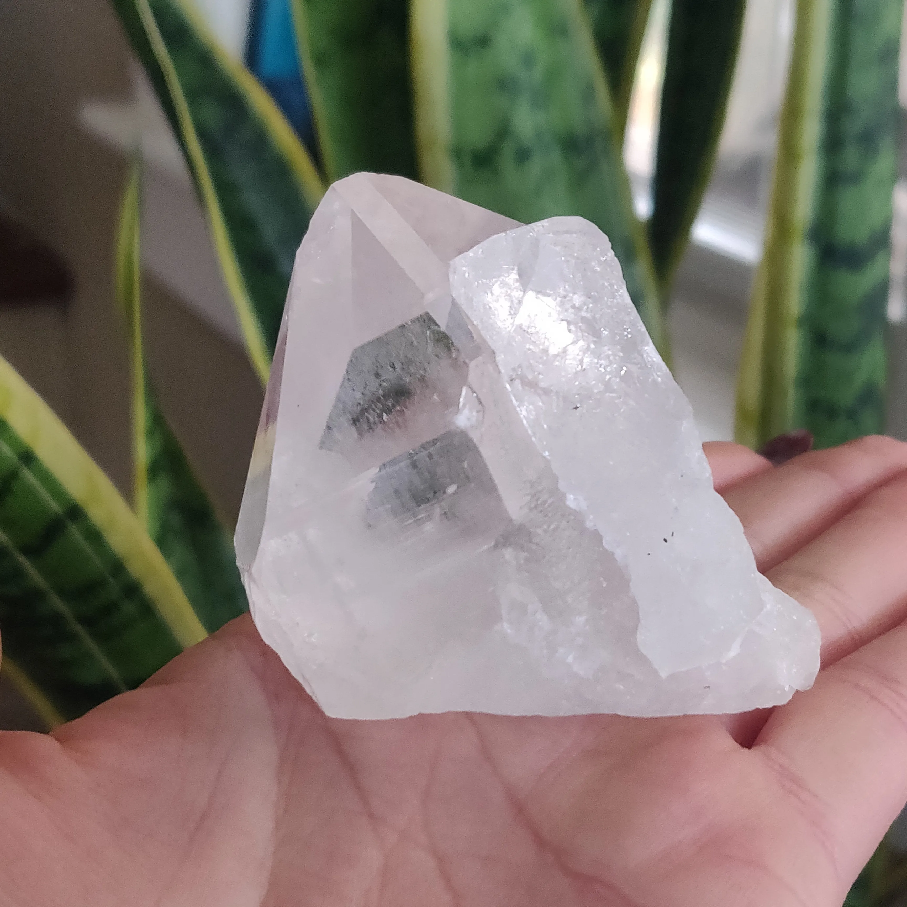 Raw Clear Quartz Point  (#A6)