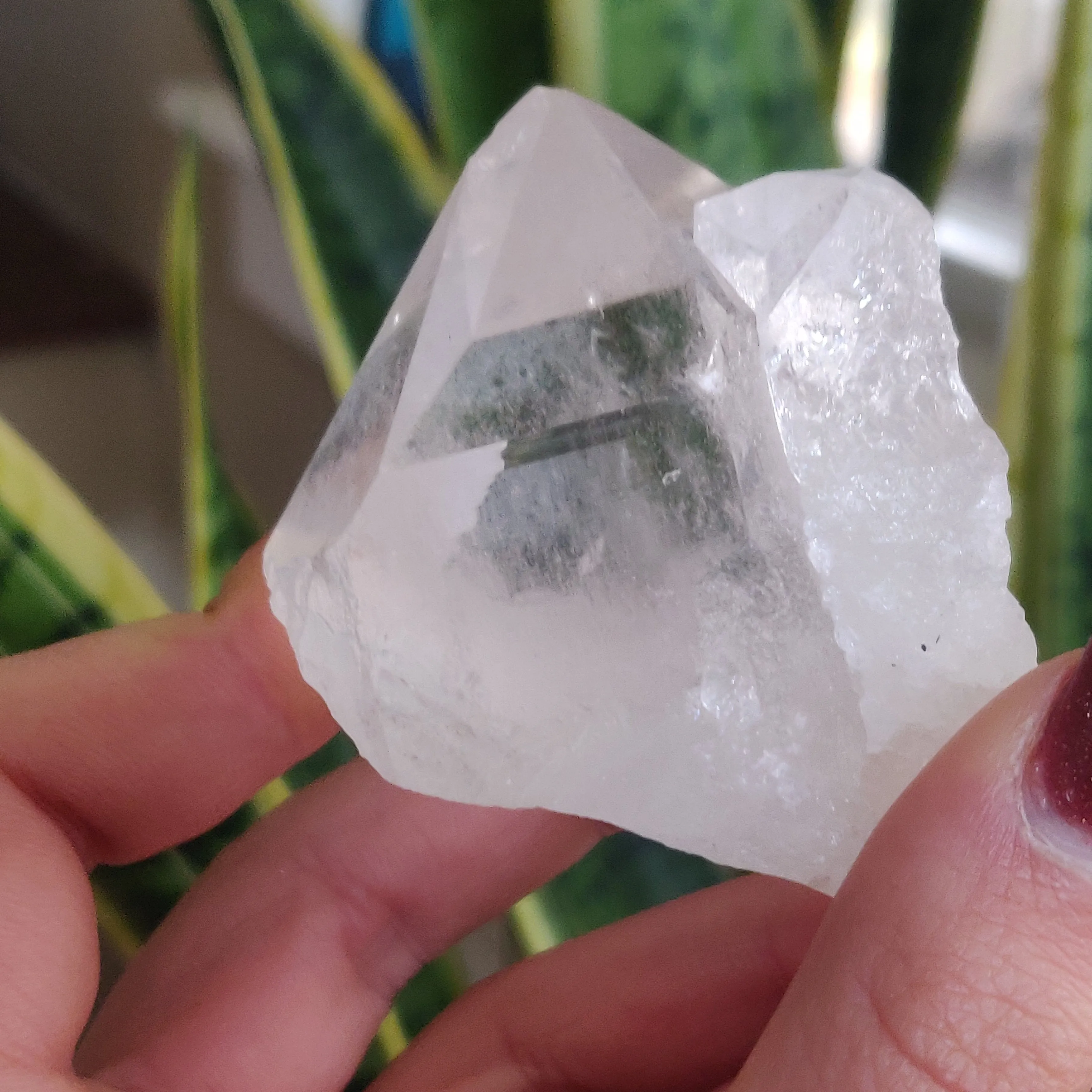 Raw Clear Quartz Point  (#A6)