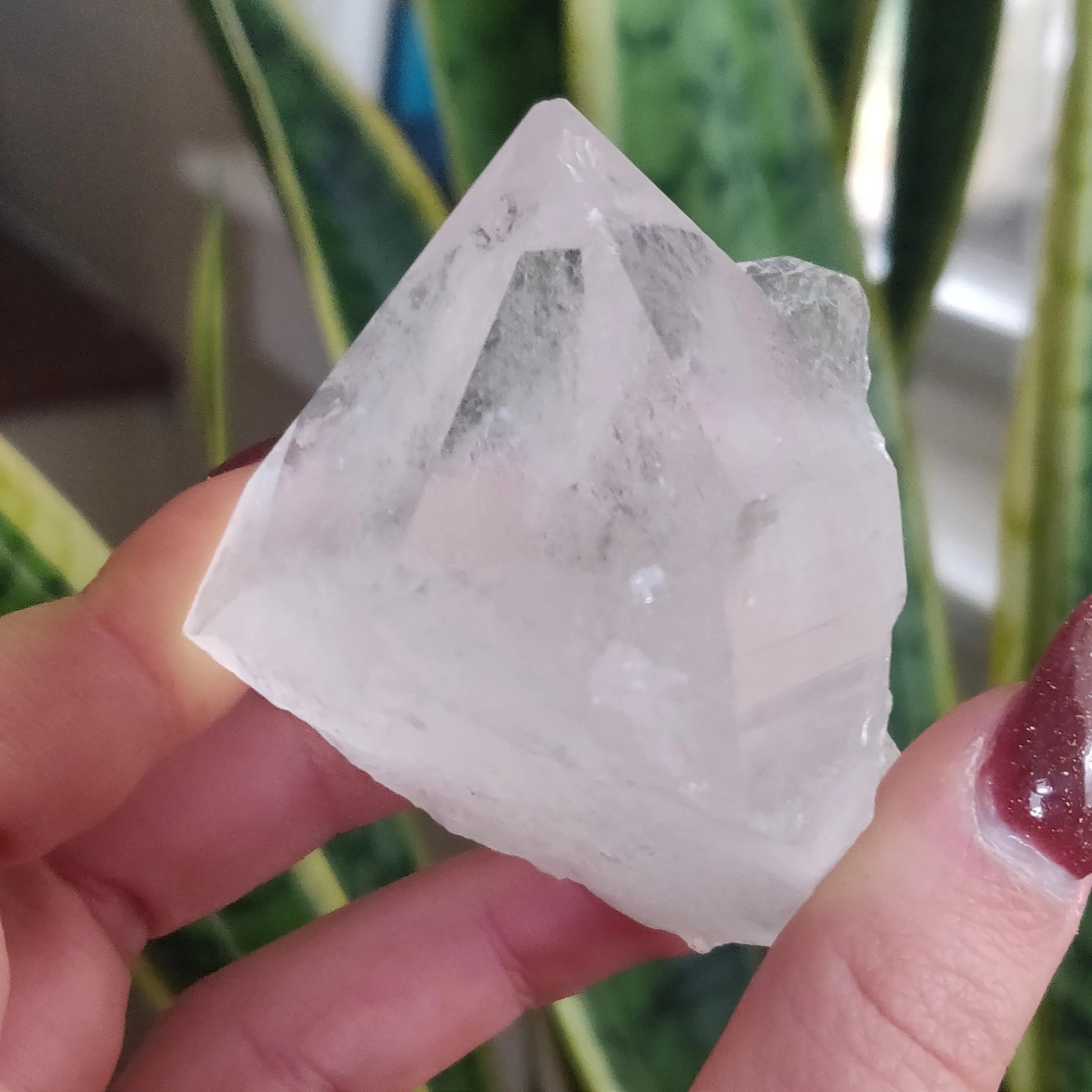 Raw Clear Quartz Point  (#A6)