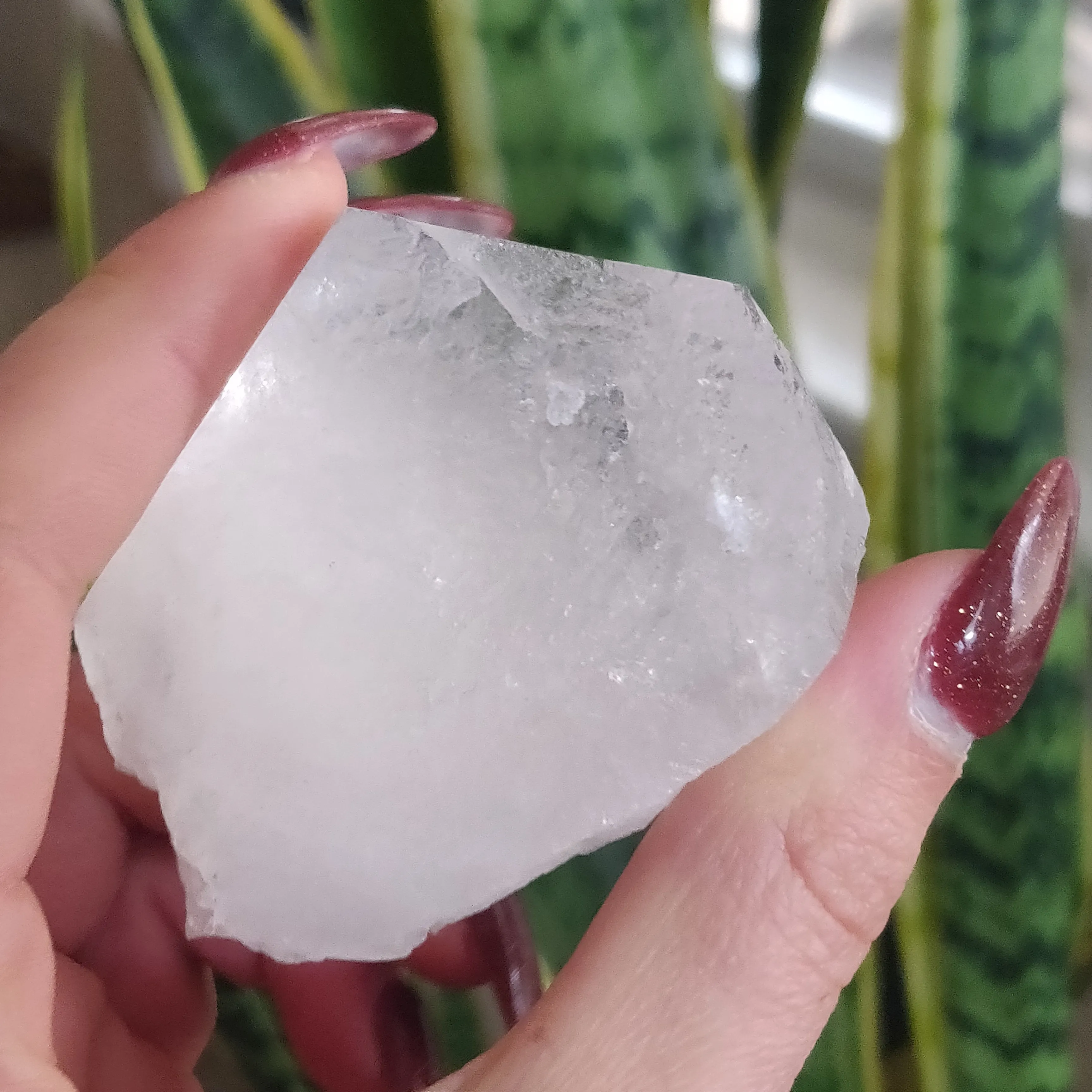 Raw Clear Quartz Point  (#A6)