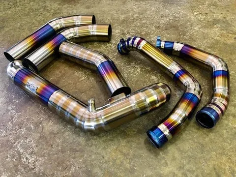 RK Titanium BMW F8X Charge Pipe Kit