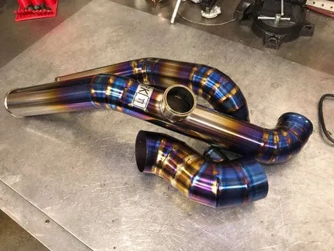 RK Titanium BMW F8X Charge Pipe Kit